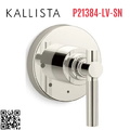 Mặt nạ điều khiển âm lượng sen tắm Nickel Kallista P21384-LV-SN