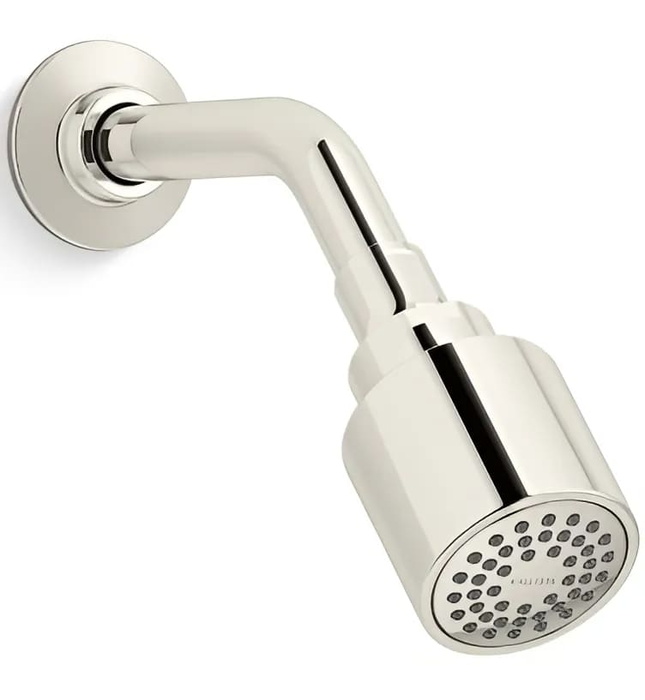 Bát sen tắm và tay sen gắn tường màu Chrome Kallista P21386-00-CP