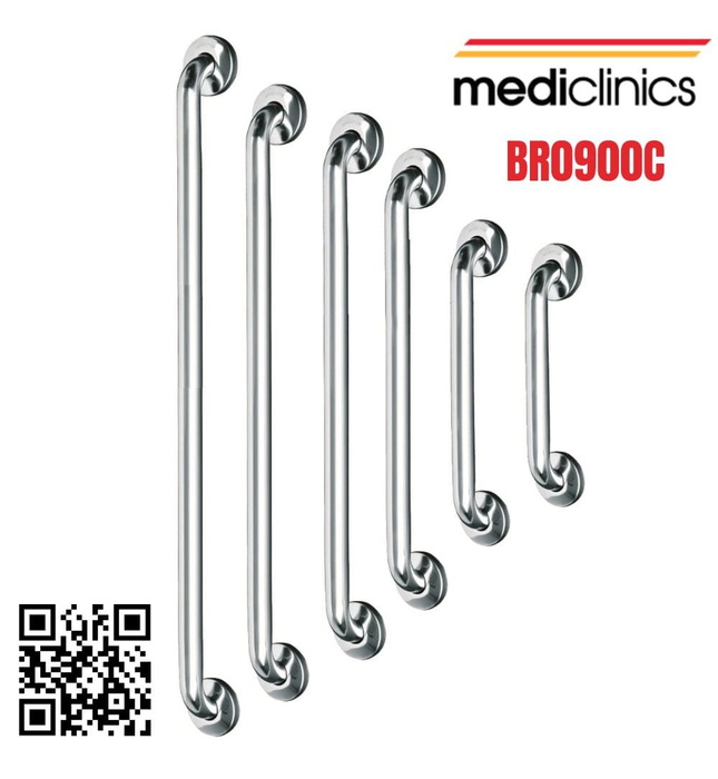 Thanh tay vịn thẳng 997mm Tây Ban Nha Mediclinics BR0900C