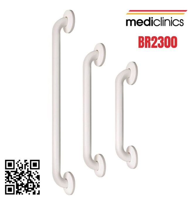 Thanh tay vịn thẳng 390mm Tây Ban Nha Mediclinics BR2300