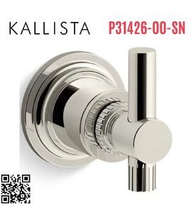 Móc treo tường đơn màu Nickel Kallista P31426-00-SN