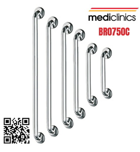 Thanh tay vịn thẳng 842mm Tây Ban Nha Mediclinics BR0750C