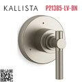 Mặt nạ chuyển đổi hướng dòng nước sen tắm Nickel Kallista P21385-LV-BN