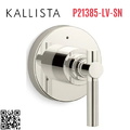 Mặt nạ chuyển đổi hướng dòng nước sen tắm Nickel Kallista P21385-LV-SN