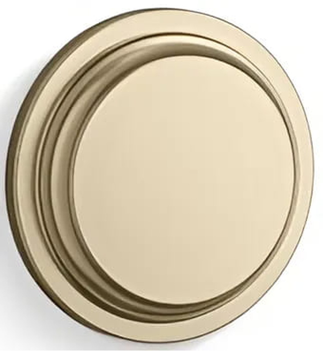 Tay nắm cửa kính phòng tắm màu Nickel Kallista P31487-00-BN