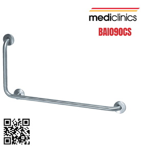 Thanh vịn góc 90° về bên phải Tây Ban Nha Mediclinics BAI090CS