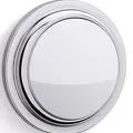 Tay nắm cửa kính phòng tắm màu Nickel Kallista P31487-00-SN