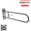 Thanh vịn xoay dọc có giá đỡ cuộn giấy vệ sinh Mediclinics BG0800CS