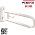 Thanh vịn xoay dọc có giá đỡ cuộn giấy vệ sinh Mediclinics BG2800