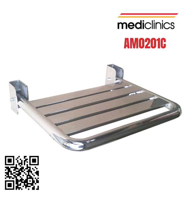 Ghế ngồi tắm bằng thép Mediclinics AM0201C