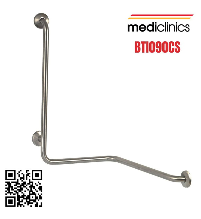Thanh vịn góc 90° Tây Ban Nha Mediclinics BTI090CS
