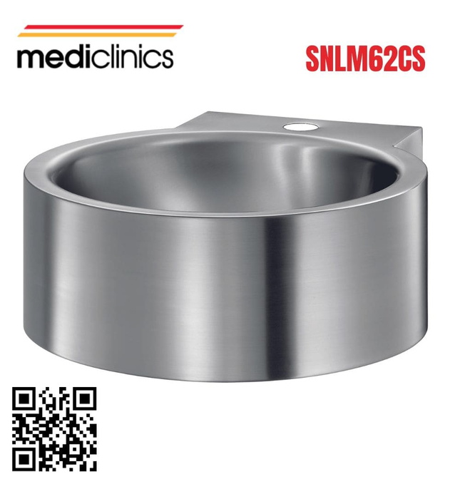 Chậu rửa liền khối bằng thép Tay Ban Nha Mediclinics SNLM62CS