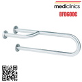 Thanh vịn bên trái gắn tường có 3 điểm tựa Mediclinics BFD600C