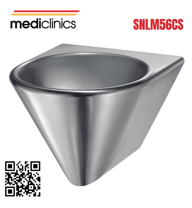 Chậu rửa liền khối bằng thép Tay Ban Nha Mediclinics SNLM56CS