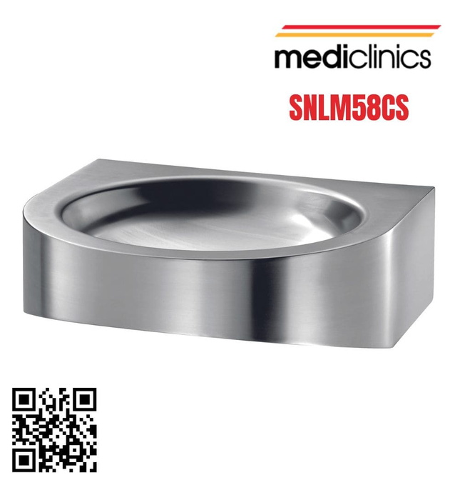 Chậu rửa liền khối bằng thép Tay Ban Nha Mediclinics SNLM58CS