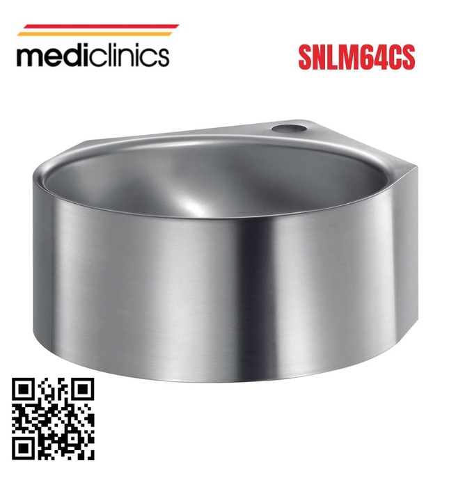 Chậu rửa liền khối bằng thép Tay Ban Nha Mediclinics SNLM64CS