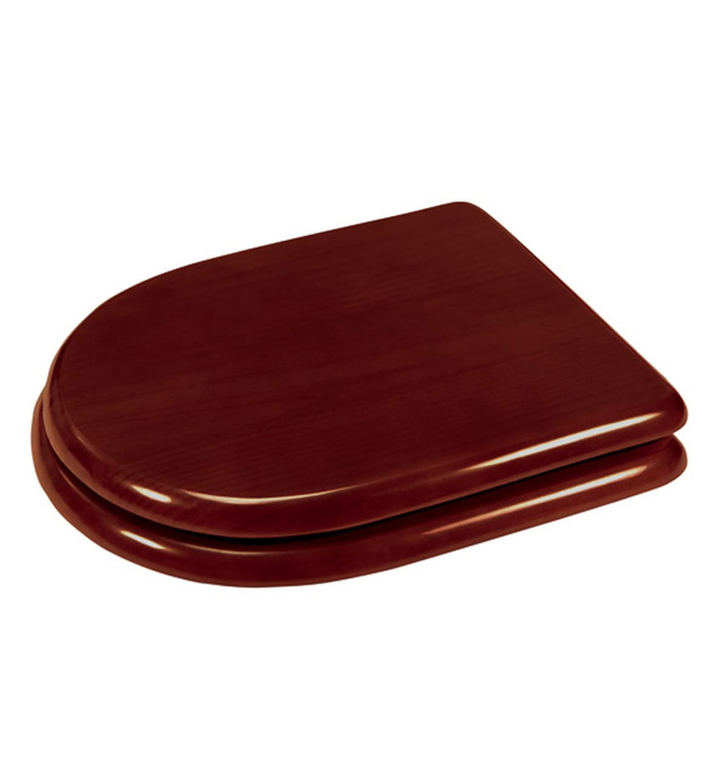 Nắp bồn cầu bằng gỗ gụ Mediclinics TP0130