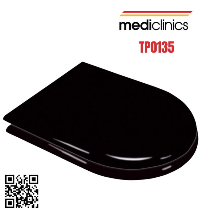 Nắp bồn cầu bằng gỗ gụ Mediclinics TP0135