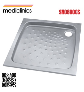 Khay Tắm Đứng Bằng Thép Mediclinics SN0800CS