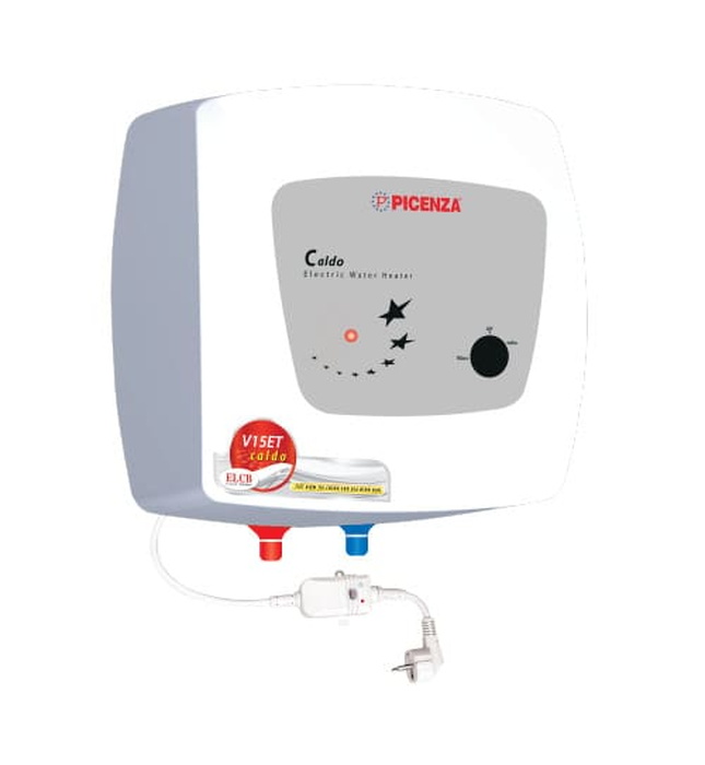 Bình nước nóng vuông 15L Picenza V15ET