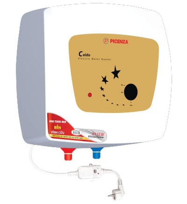 Bình nước nóng vuông 15L Picenza V15EW