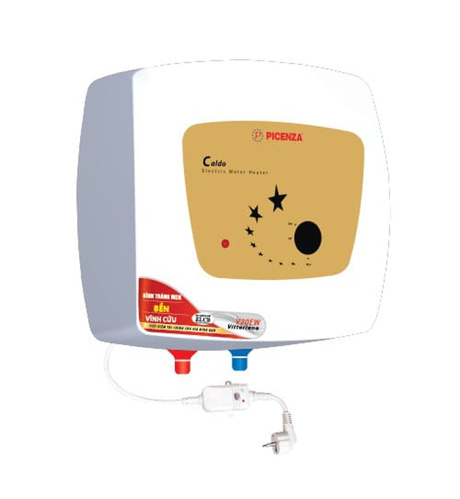 Bình nước nóng vuông 30L Picenza V30EW