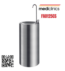 Bồn nước uống gắn tường bằng thép Mediclinics FA0225CS