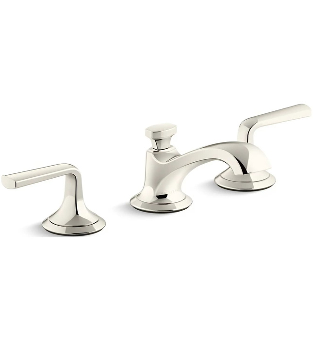 Vòi chậu rửa mặt 3 chân cổ thấp Chrome Kallista P25006-LV-CP