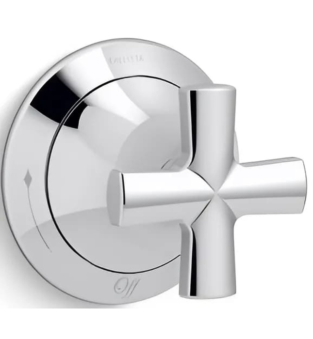 Mặt nạ điều khiển âm lượng sen tắm Chrome Kallista P25023-CR-CP