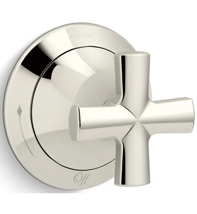 Mặt nạ điều khiển âm lượng sen tắm Chrome Kallista P25023-CR-CP