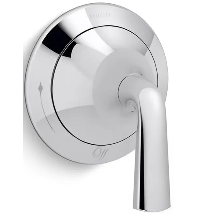 Mặt nạ điều khiển âm lượng sen tắm Nickel Kallista P25023-LV-SN