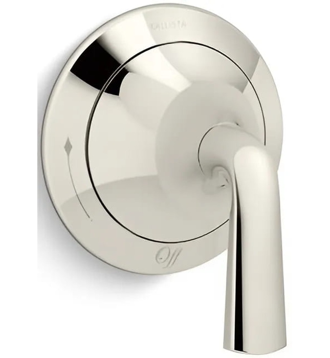 Mặt nạ điều khiển âm lượng sen tắm Nickel Kallista P25023-LV-SN