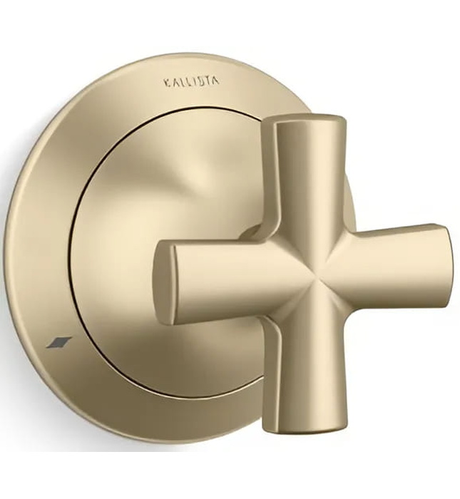 Mặt nạ chuyển đổi hướng dòng nước sen tắm Nickel Kallista P25024-CR-SN