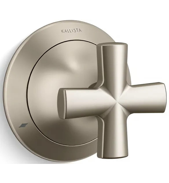 Mặt nạ chuyển đổi hướng dòng nước sen tắm Nickel Kallista P25024-CR-SN