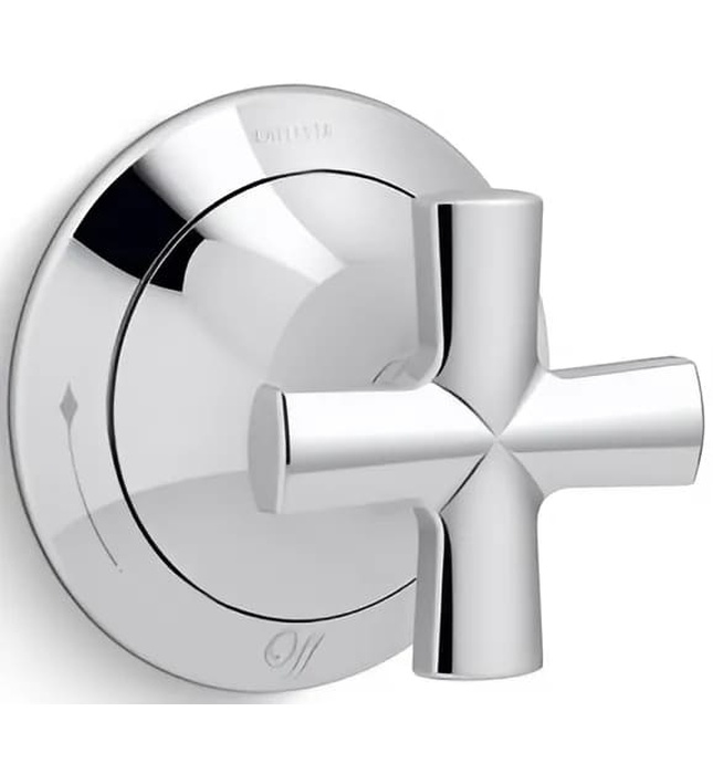 Mặt nạ chuyển đổi hướng dòng nước sen tắm Nickel Kallista P25024-CR-SN