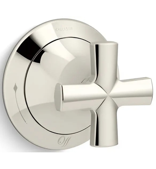 Mặt nạ chuyển đổi hướng dòng nước sen tắm Nickel Kallista P25024-CR-SN