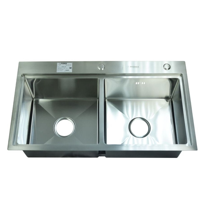 Chậu rửa bát Hanmade 2 hố cân Picenza HM 8245 - 616