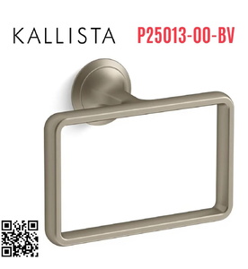 Vòng treo khăn màu Bronze Kallista P25013-00-BV