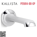 Vòi xả bồn tắm gắn tường Chrome Kallista P25014-00-CP
