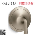 Mặt nạ điều chỉnh nhiệt độ sen tắm Bronze Kallista P25022-LV-BV