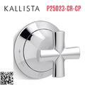 Mặt nạ điều khiển âm lượng sen tắm Chrome Kallista P25023-CR-CP