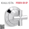 Mặt nạ chuyển đổi hướng dòng nước sen tắm Chrome Kallista P25024-CR-CP