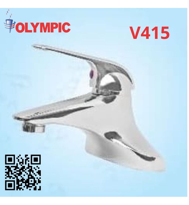 Vòi chậu lavabo nóng lạnh 3 lỗ Olympic V415