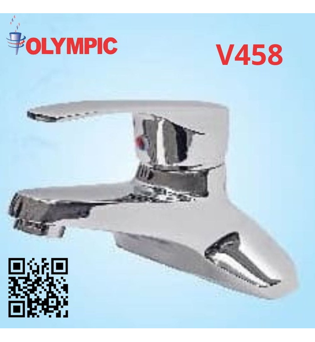 Vòi chậu lavabo nóng lạnh 3 lỗ Olympic V458