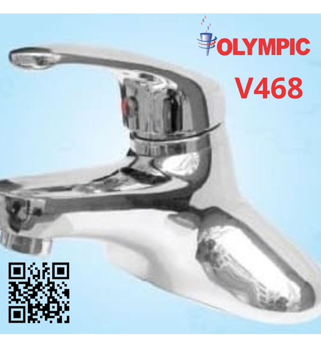 Vòi chậu lavabo nóng lạnh 3 lỗ Olympic V468