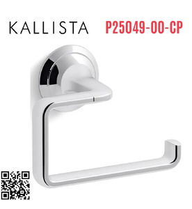 Lô giấy vệ sinh màu Chrome Kallista P25049-00-CP