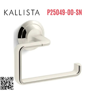 Lô giấy vệ sinh màu Nickel Kallista P25049-00-SN