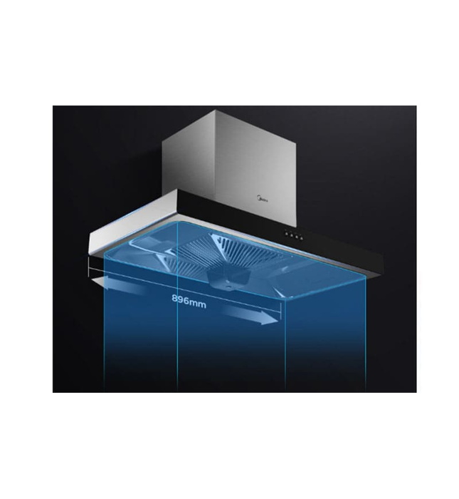 Máy hút mùi cảm ứng Midea CXW-220-B81