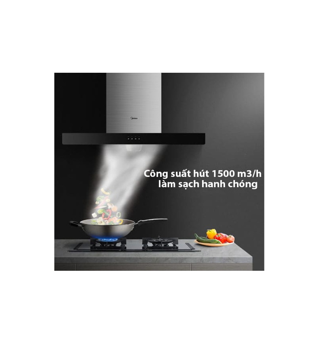 Máy hút mùi cảm ứng Midea CXW-220-B81