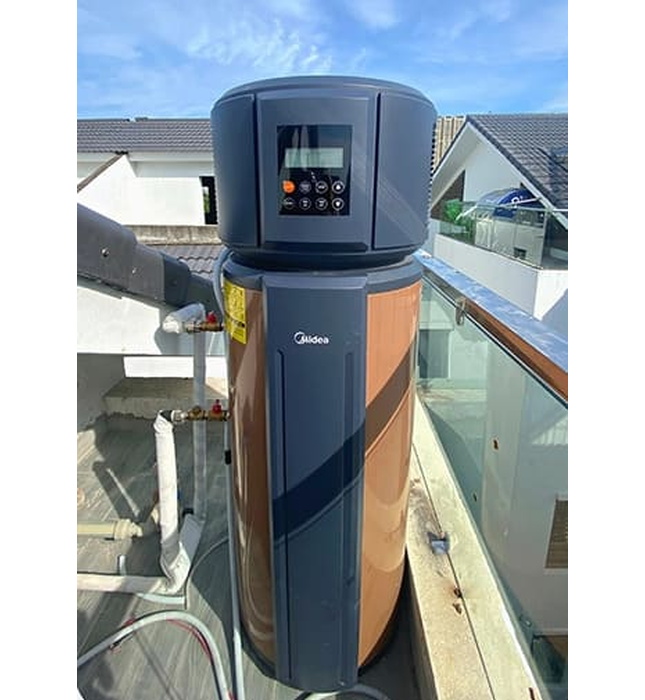 Máy bơm nhiệt Heatpump 170L Midea RSJ 15/190RDN3-E